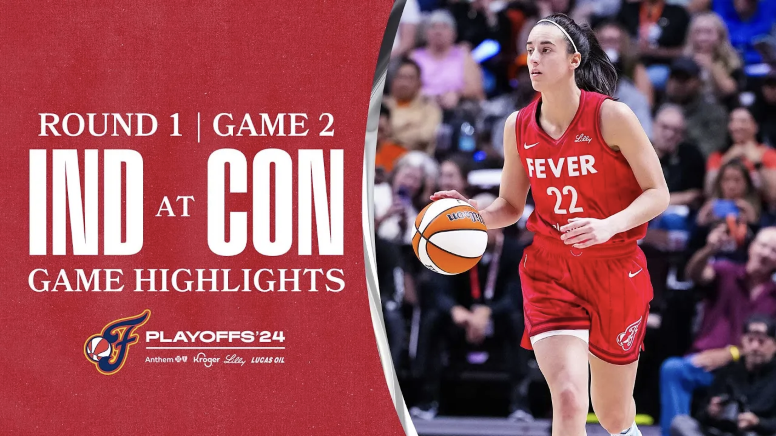 Indiana Fever Highlights at Connecticut Sun (Game 2) | September 25, 2024